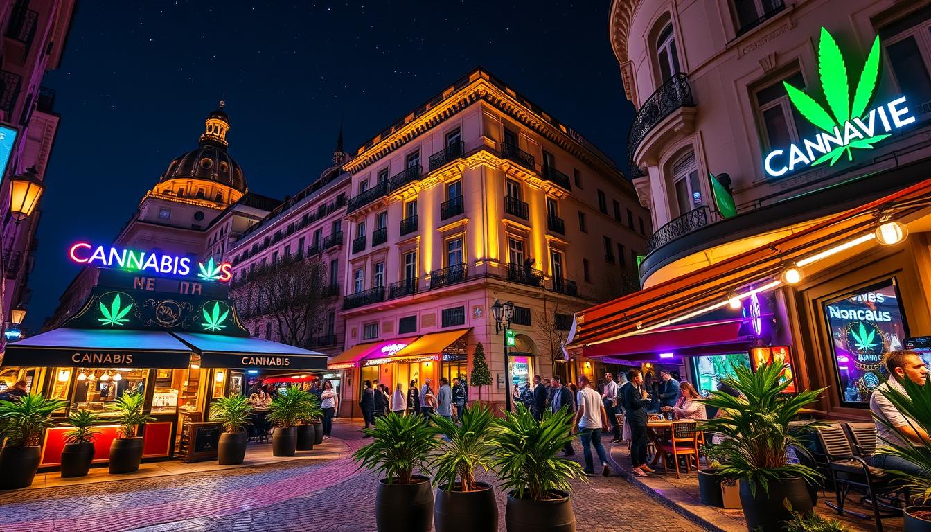 Der Einfluss der Cannabiskultur auf das Nachtleben in Madrid